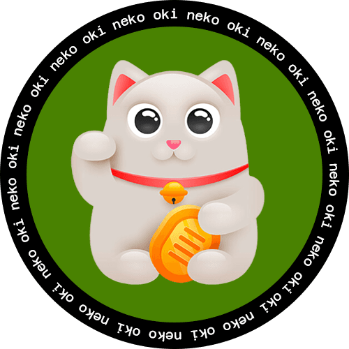 Oki Neko logo