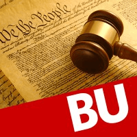 Boston University School of Law logo