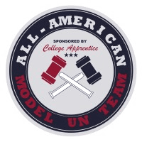 All-American Model United Nations logo