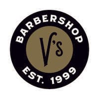 V's Barbershop logo