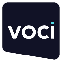 Voci Technologies, a Medallia Company logo