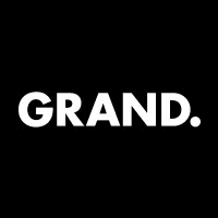 GRAND. Design for people. logo