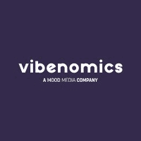 Vibenomics, a Mood Media company logo
