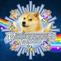 Million Doge Disco logo